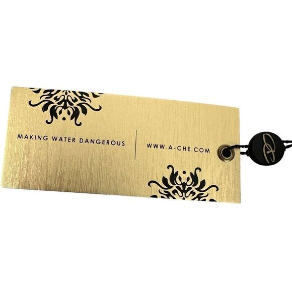 A. Che Luna Maillot Onyx-Feather One-Piece 4B NEW - Picture 7 of 12